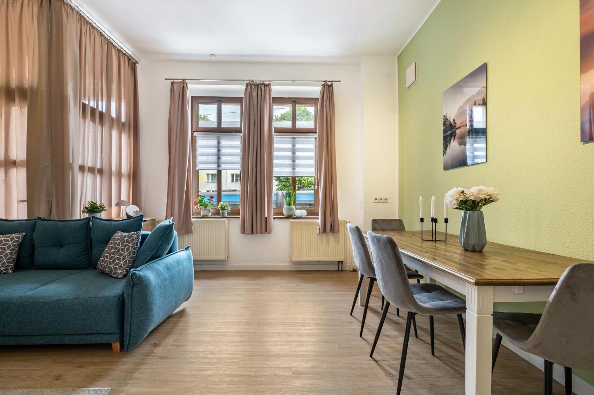 Zentrumsnahe Wohnung In Chemnitz Esterno foto